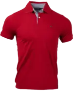 Moška polo majica MARINE Shirt M Collar marin rdeča