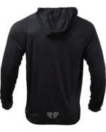 Moška jopa s kapuco OXIDE Hoodjacket črna - slika 2