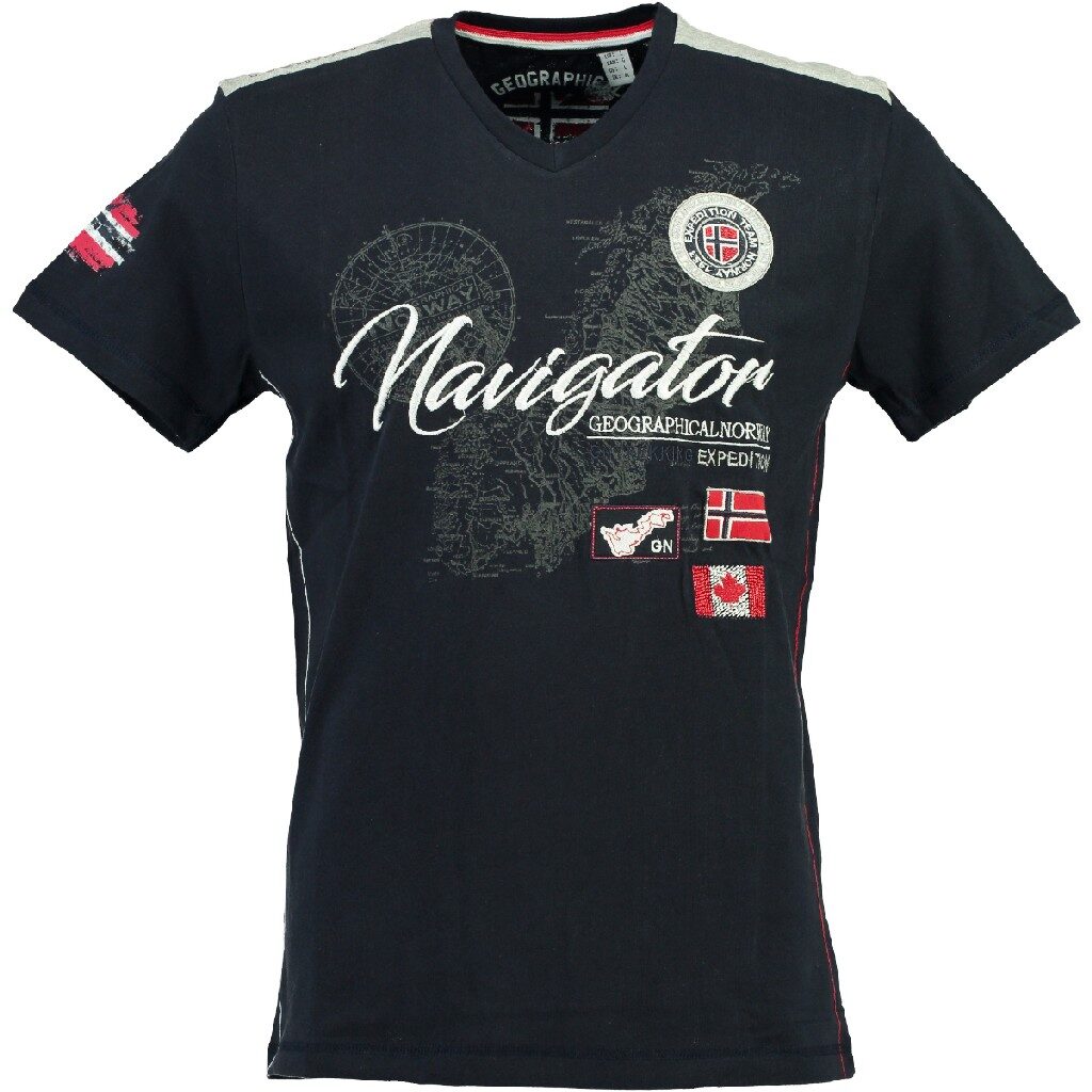 Kratka majica GEOGRAPHICAL NORWAY JAKSPARO SS - slika 1