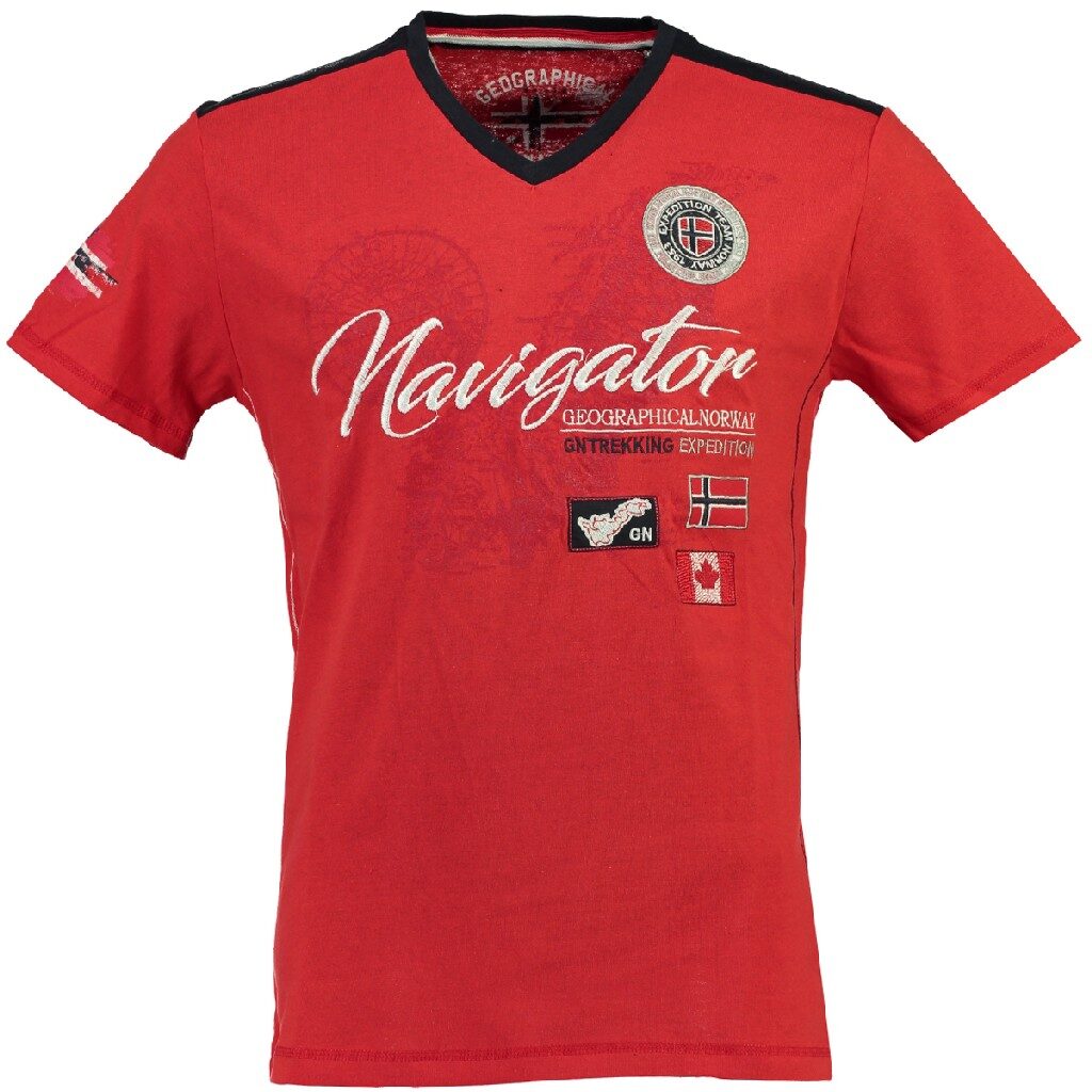Kratka majica GEOGRAPHICAL NORWAY JAKSPARO SS - slika 1
