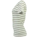 Ženska kratka majica GEOGRAPHICAL NORWAY JARDIN SS sivo-bela - slika 3