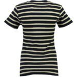Ženska kratka majica GEOGRAPHICAL NORWAY JARDIN SS navy-offbela - slika 2