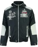 Moška jakna GEOGRAPHICAL NORWAY CHOUBAKA navy-bela