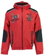 Moška jakna GEOGRAPHICAL NORWAY CHOUBAKA red-navy