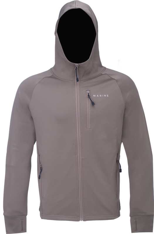 Moška Jakna s kapuco MARINE beige - slika 1