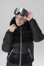 Ženska jakna DUVILLARD CANDICE2 črna - slika 5