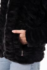 Jakna ženska AULP CAPPA črna - slika 3