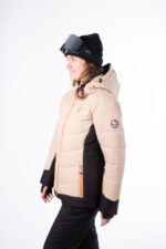 Smučarska jakna ženska AULP CELLY beige - slika 8