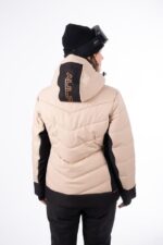 Smučarska jakna ženska AULP CELLY beige - slika 7
