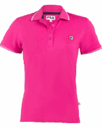 Ženska polo majica s kratkimi rokavi FILA PAT roza