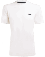 Moška majica s kratkimi rokavi FILA S-LOGO bela
