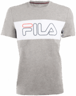 Moška majica s kratkimi rokavi FILA RUDI siva