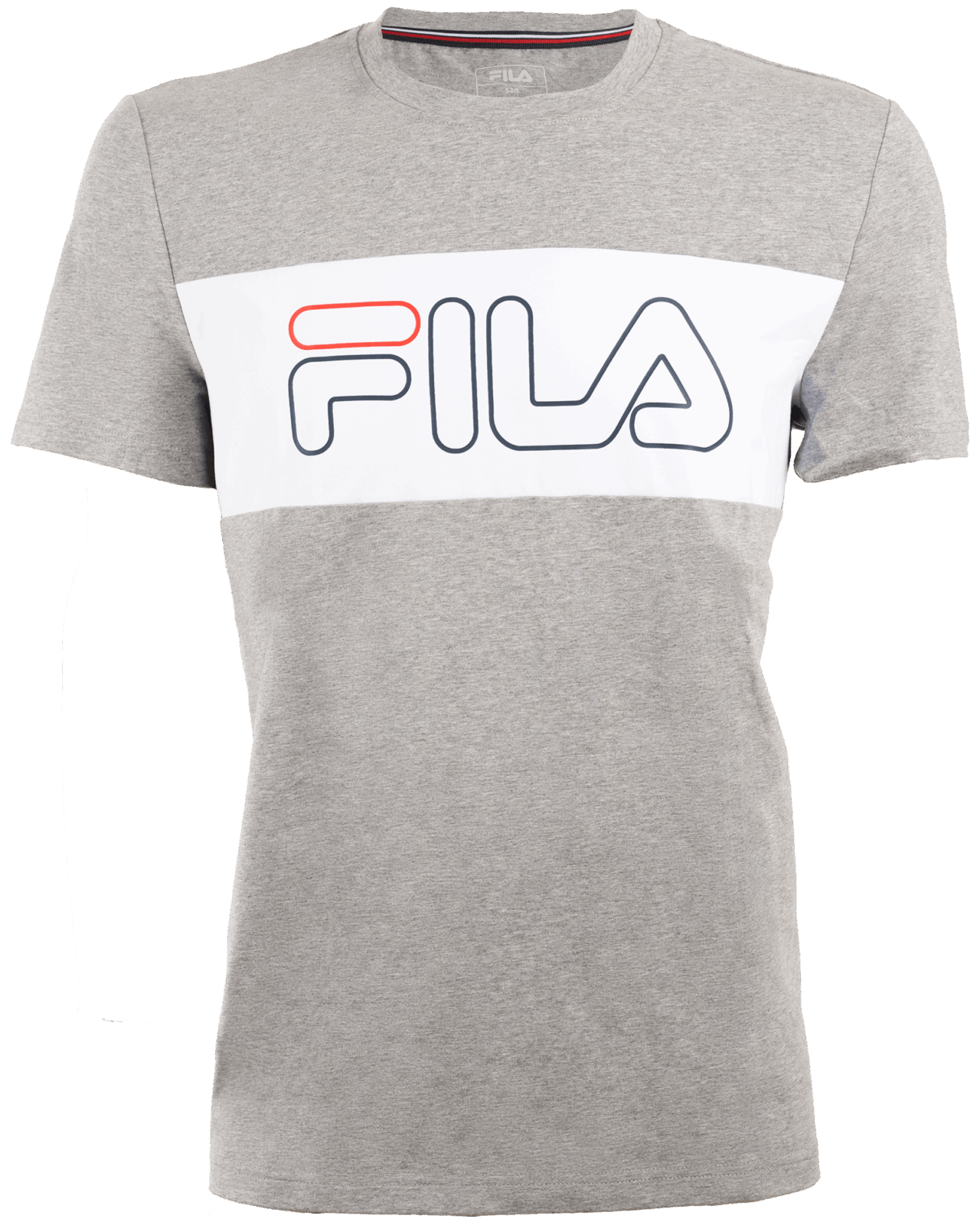 Moška majica s kratkimi rokavi FILA RUDI siva - slika 1