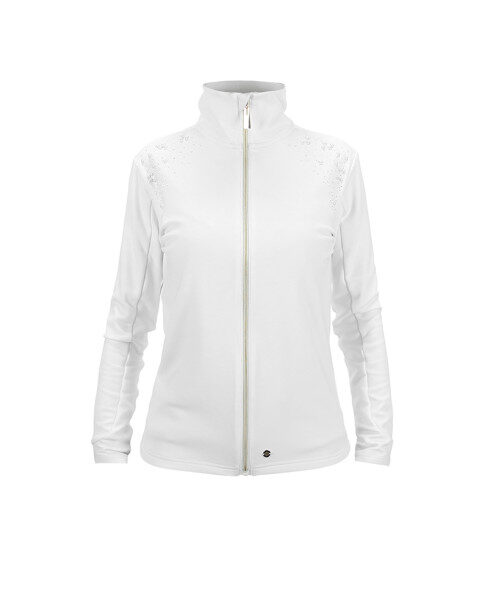 JG6045 BIANCO 005 Jopa GRANADILLA SOPHIA s perlami, bela - slika 1
