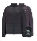 Moška Jakna obojestranska MAC-IN-A-SAC Črno/Siva