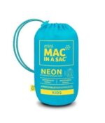 Otroška vodoodporna Jakna MAC-IN-A-SAC Origin 2, Neon blue/Neon modra - slika 4