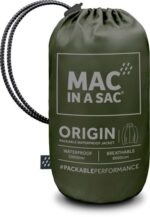 Unisex vodoodporna Jakna MAC-IN-A-SAC Origin 2, Khaki/vojaško zelena - slika 7