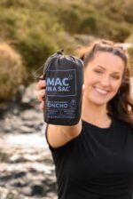 Unisex nepremočljiva pelerina MAC-IN-A-SAC Poncho, črna - slika 4