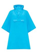 Unisex nepremočljiva pelerina MAC-IN-A-SAC Poncho, Neon modra - slika 2