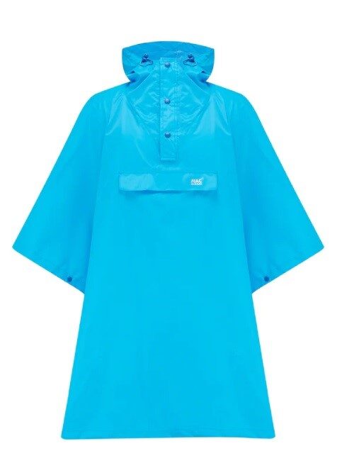 Unisex nepremočljiva pelerina MAC-IN-A-SAC Poncho, Neon modra - slika 1