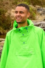 Unisex nepremočljiva pelerina MAC-IN-A-SAC Poncho, Neon Green/zelena - slika 6