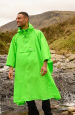 Unisex nepremočljiva pelerina MAC-IN-A-SAC Poncho, Neon Green/zelena - slika 5