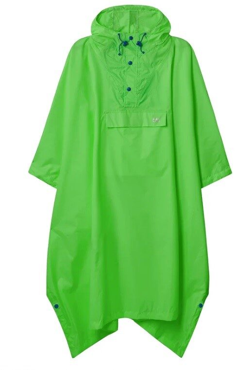 Unisex nepremočljiva pelerina MAC-IN-A-SAC Poncho, Neon Green/zelena - slika 1