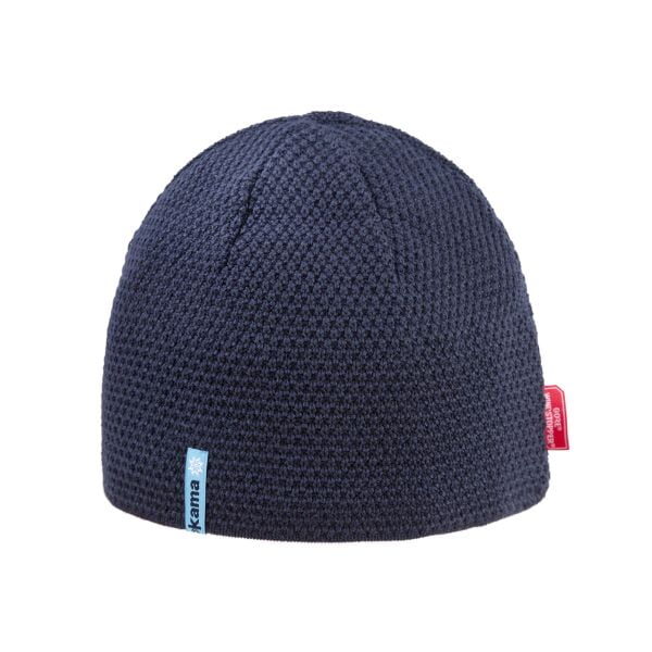 Kapa KAMA GORE® WINDSTOPPER® PLETENA MODRA - slika 1