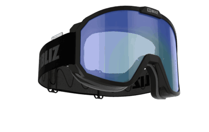 Smučarska očala BLIZ RAVE NANO OPTICS NORDIC LIGHT CORAL MAT ČRNA