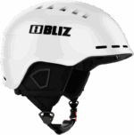 Smučarska čelada + smučarska očala BLIZ HEAD COVER + CARVER BELA - slika 2